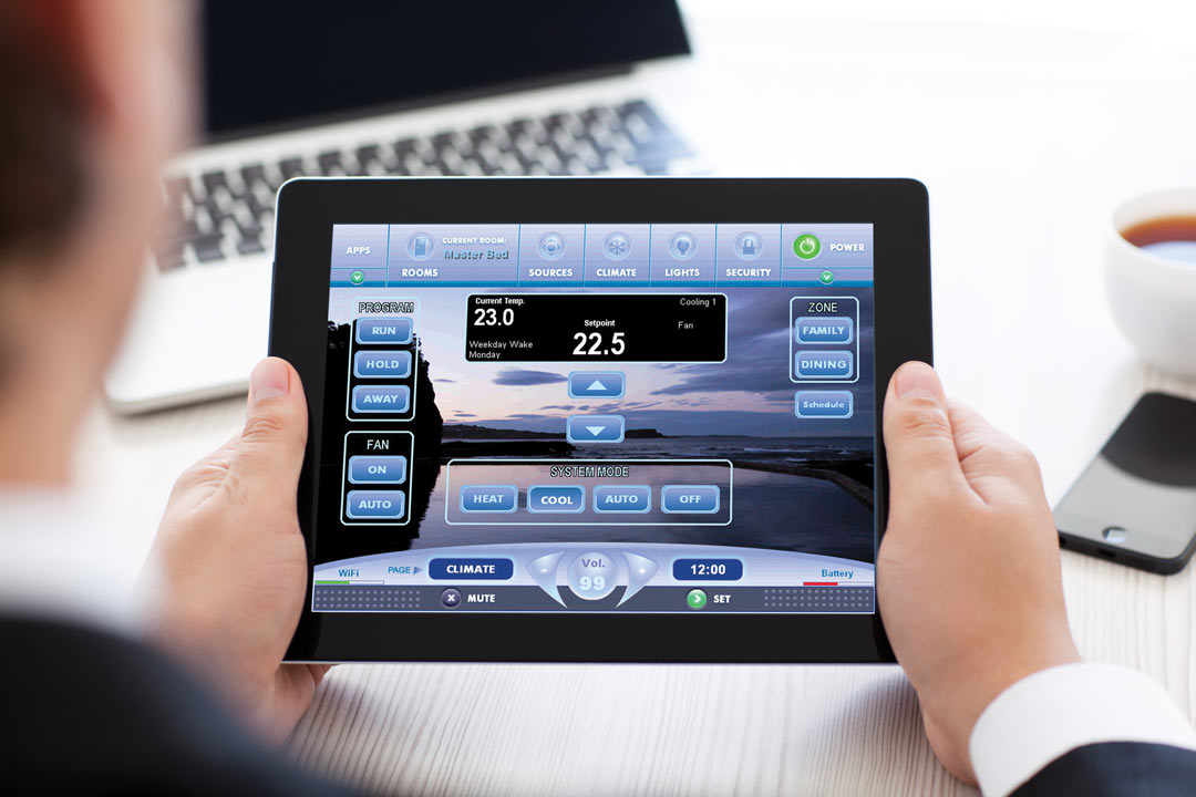 Running Home Systems via Tablet